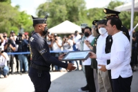 Policía yucateca se fortalece con nuevos elementos de seguridad