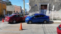 Choque en la Vicente Solís deja daños materiales 