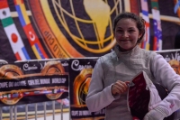 Esgrimista Celia Correa gana bronce en Copa del Mundo Satélite