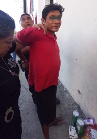 Capturan a presunto ladr&oacute;n en Um&aacute;n