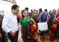 Estudiantes de la Técnica 75 forman orquesta