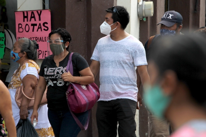 Suman más de 17 mil casos acumulados de Covid-19 en Yucatán 