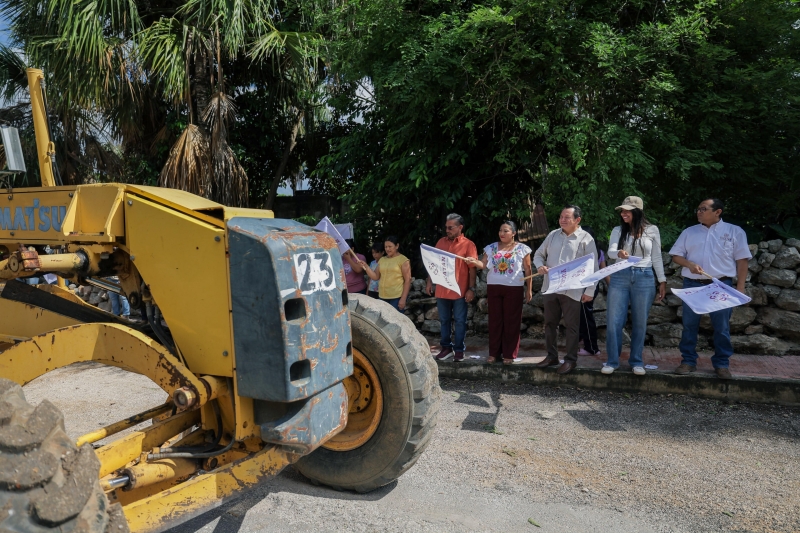 Mejoran movilidad urbana de Kopomá