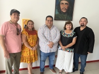 Periodistas se reúnen con dirigencia del PT