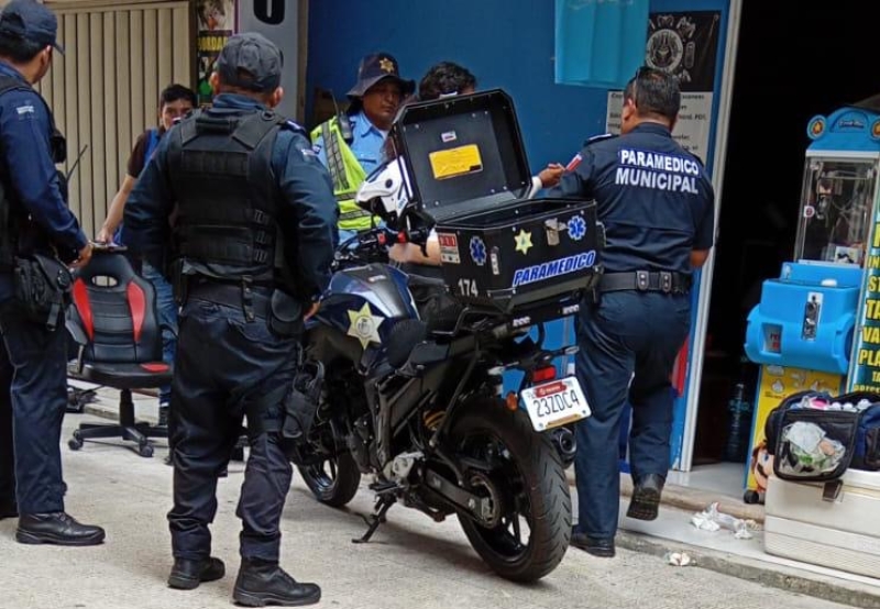 Apuñalan a  guardia de seguridad