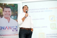 Vamos a incrementar la seguridad en Mérida: Renán