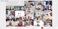 Vila participa en reunión nacional para revisar estrategia contra Covid-19