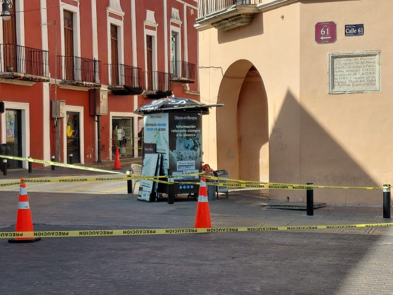 Estallan transformadores en el centro de Mérida