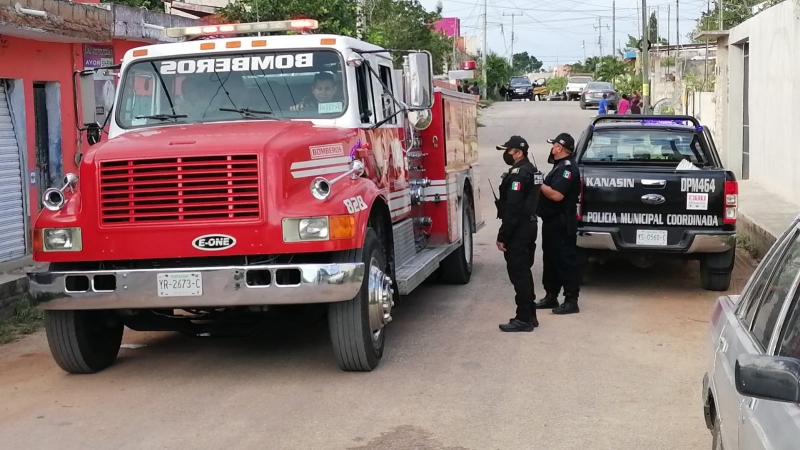 Dos heridos graves por “flamazo” en pastelería de Kanasín 