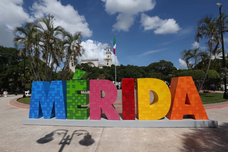 Mérida cerrará el año con más de un millón 300 mil visitas