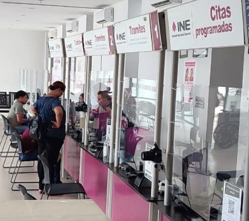 Módulo de atención del INE cambia de domicilio