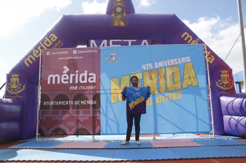 Todo listo para el festival atlético por el 479 aniversario de Mérida