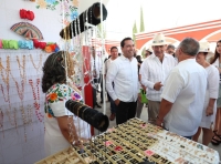 Con buenas ventas, artesanos cierran su participación en Feria de San Marcos
