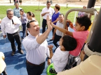 Renán entrega parque en Ciudad Caucel