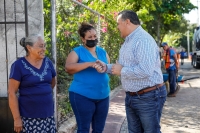 Renán Barrera supervisa obras en comisaría de Susulá