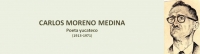 Rendirán homenaje al poeta Carlos Moreno Medina