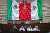 Secretarios comparecen ante Congreso del Estado