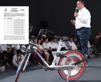 Millonario derroche del programa En Bici del Ayuntamiento de Mérida 