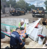 Localizan con vida a persona extraviada en Teya