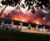 Arde relleno sanitario de la capital yucateca