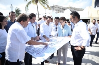 Entrega Vila Dosal obras en Progreso