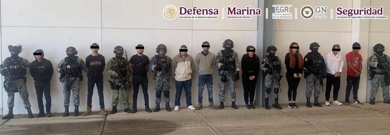 Caen nueve en operativo en Michoacán