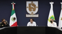 Mauricio Vila se reúne con integrantes de la Cmic Yucatán
