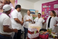 Diputada Lila Frías recorre centros de salud