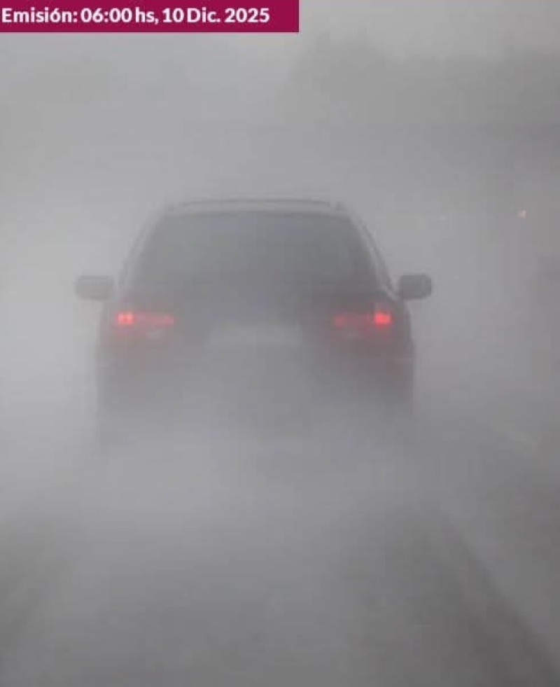 Densa niebla se registra en Yucatán