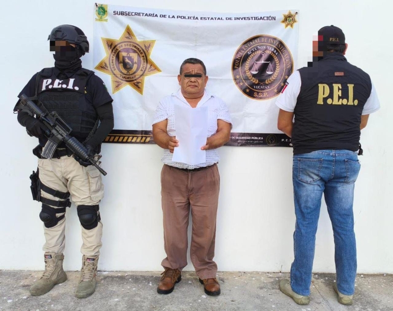 Arrestan a adulto mayor por abusar de menor