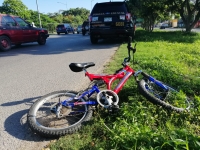 Impactan a ciclista en el periférico