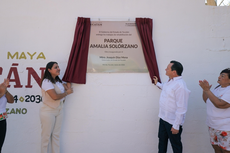 Recupera Gobierno parque infantil en Oriente de Mérida