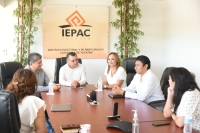 Karla Franco, representante del PRI ante el Iepac