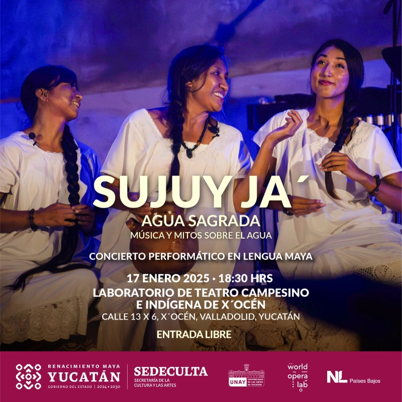 Sujuy ja', por el rescate del agua y revitalización de la lengua maya