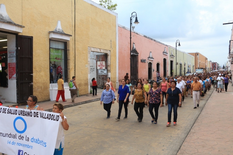 Marchan por el Día Mundial de la Diabetes en Valladolid