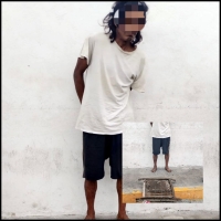 Detienen a presunto ladrón en  Progreso