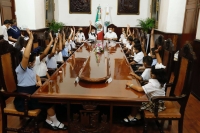 Alcalde preside la instalación del Cabildo Infantil