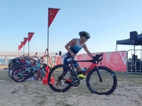 Realizan Triatlón Yucatán 2025, en Yucalpetén