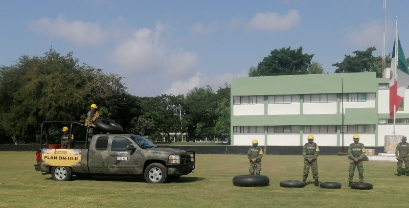 Ejército, en alerta en caso de impacto de algún ciclón