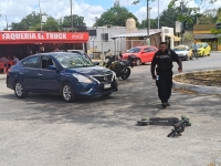 Lo atropellan cuando conducía su scooter   