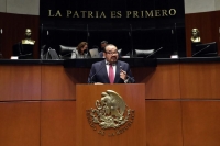 Senador Ramírez Marín vota en contra de la reforma eléctrica