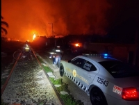 Guardia Nacional despliega acciones por explosión de toma clandestina Puebla