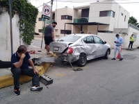 Choque deja cinco lesionados; uno termina en el hospital