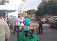 Marín culpa a motociclista de impactarse contra su vehículo