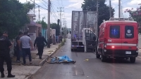 Tráiler golpea y mata a ciclista en la Jesús Carranza
