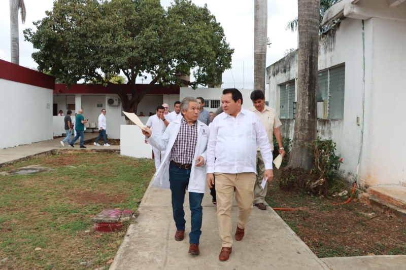 Supervisa gobernador las instalaciones del Hospital Psiquiátrico