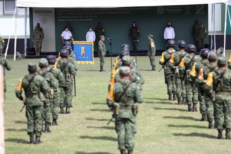 Toma protesta comandante de la X Región Militar