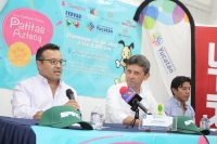 Presentan primera Caminata Canina “Patitas Azteca”