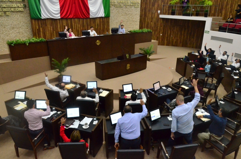 "Luz verde" al paquete fiscal 2019 en Congreso de Yucatán