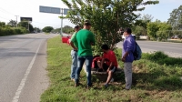 Motociclistas protagonizan 2 siniestros viales en Periférico